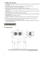 Preview for 4 page of ELAN Lighting LED-BLINDER-260-RGBW User Manual