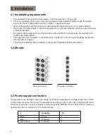 Preview for 6 page of ELAN Lighting LED-BLINDER-260-RGBW User Manual