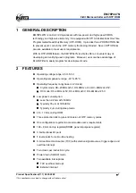 Preview for 5 page of Elan 8-Bit Microcontroller with OTP ROM EM78P447N Specification