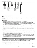 Preview for 3 page of Elan 83562 Manual