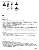 Preview for 3 page of Elan 84089 Instruction Manual