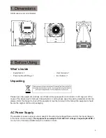 Предварительный просмотр 3 страницы Elan CABLED-60-BEAM-Z-FPTR User Manual