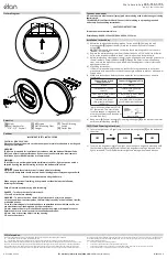 Предварительный просмотр 1 страницы Elan Chennai 86004 Manual