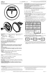 Предварительный просмотр 2 страницы Elan Chennai 86004 Manual