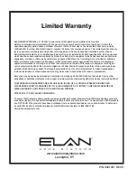 Предварительный просмотр 73 страницы Elan DT22-240 Installation Manual