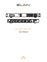 Elan EL-4KM-V44-KIT User Manual preview