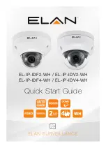 Предварительный просмотр 1 страницы Elan EL-IP-IDF2-WH Quick Start Manual