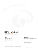 Предварительный просмотр 12 страницы Elan EL-IP-IDF2-WH Quick Start Manual