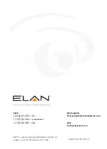 Preview for 12 page of Elan EL-IP-ODA4-BK Quick Start Manual