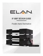 Elan EL-IPD-AMP-EXT Design Manual предпросмотр