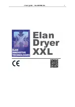 Elan ElanDRYER XXL User Manual предпросмотр