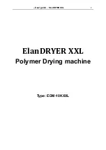 Предварительный просмотр 2 страницы Elan ElanDRYER XXL User Manual