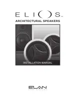 Предварительный просмотр 1 страницы Elan Elios E70C Installation Manual