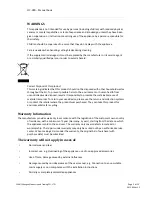 Preview for 2 page of Elan HC-880 Operating & Service Manual