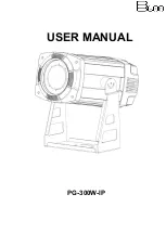 Preview for 1 page of Elan PG-300W-IP User Manual