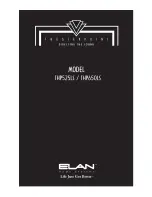 Preview for 1 page of Elan TheaterPoint THP525LS Installation Manual