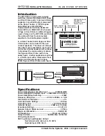 Предварительный просмотр 4 страницы Elan VHTO100 Manual