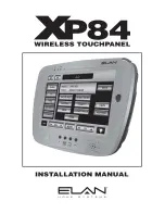 Preview for 1 page of Elan XP84 Installation Manual