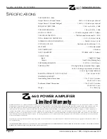 Предварительный просмотр 18 страницы Elan Z Series Z-660 Installation Manual