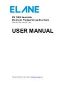 Elane PS 3000 User Manual preview