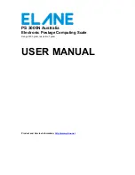 Elane PS 3000N Australia User Manual preview