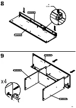 Предварительный просмотр 8 страницы Elara ERXS413 Assembling Instruction