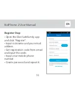 Предварительный просмотр 10 страницы Elari kidphone 2 Multilingual User Manual