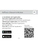 Предварительный просмотр 71 страницы Elari kidphone 2 Multilingual User Manual