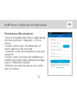 Предварительный просмотр 72 страницы Elari kidphone 2 Multilingual User Manual