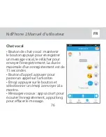 Preview for 76 page of Elari kidphone 2 Multilingual User Manual