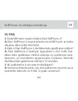 Предварительный просмотр 145 страницы Elari kidphone 2 Multilingual User Manual