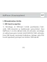 Preview for 175 page of Elari kidphone 2 Multilingual User Manual