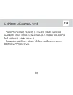 Предварительный просмотр 181 страницы Elari kidphone 2 Multilingual User Manual