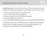 Preview for 7 page of Elari KidPhone 3G Quick Start Manual