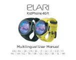 Elari KidPhone 4GR Multilingual User Manual preview