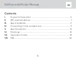 Preview for 4 page of Elari KidPhone 4GR Multilingual User Manual