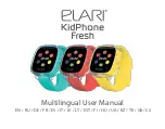 Elari KidPhone Fresh Multilingual User Manual preview