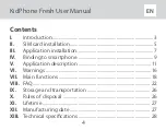 Предварительный просмотр 4 страницы Elari KidPhone Fresh Multilingual User Manual