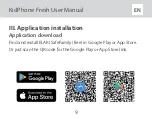 Предварительный просмотр 9 страницы Elari KidPhone Fresh Multilingual User Manual