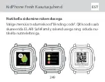 Preview for 249 page of Elari KidPhone Fresh Multilingual User Manual