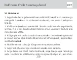 Preview for 250 page of Elari KidPhone Fresh Multilingual User Manual