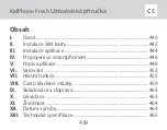 Preview for 439 page of Elari KidPhone Fresh Multilingual User Manual