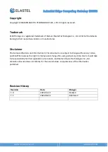 Preview for 2 page of ELASTEL EG500 User Manual