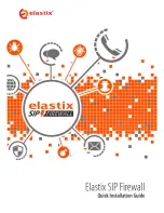 Elastix SIP Firewall Quick Installation Manual предпросмотр