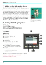 Предварительный просмотр 2 страницы Elastocon Cell Ageing Oven EB 36 Manual