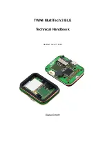 Elatec TWN4 MultiTech 3 BLE Technical Handbook preview