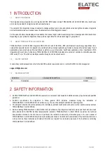 Preview for 3 page of Elatec TWN4 MultiTech 3 LEGIC M Integration Manual