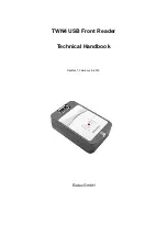 Предварительный просмотр 1 страницы Elatec TWN4 USB Front Reader Technical Handbook