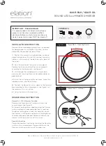 Elation 62A11-BLK Quick Start Manual preview