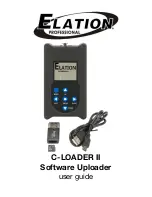 Elation C-LOADER II User Manual предпросмотр